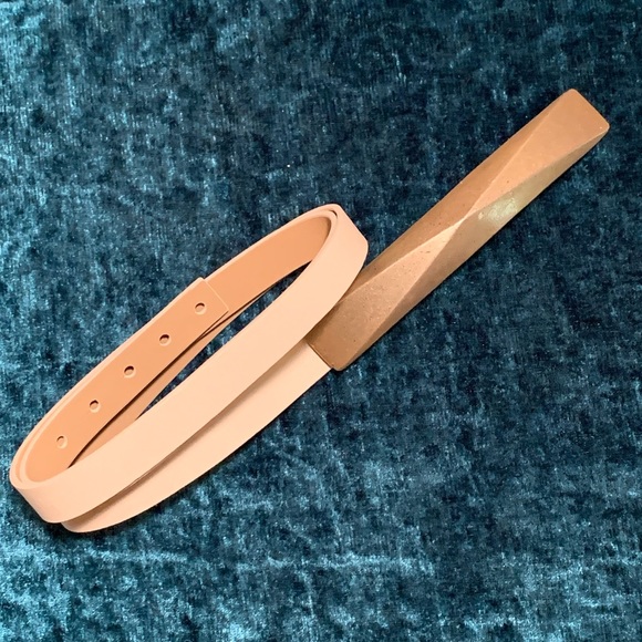 St. John tan skinny leather belt main image 7